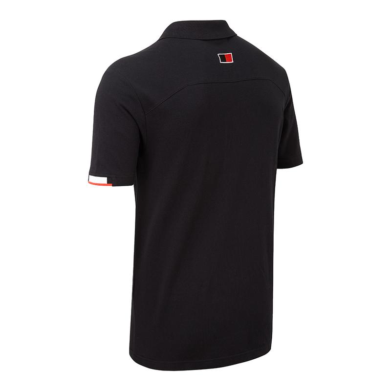 TOYOTA GAZOO Racing Men's Lifestyle Black Polo Shirt - MPL